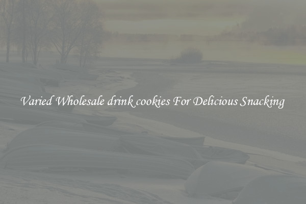 Varied Wholesale drink cookies For Delicious Snacking 
