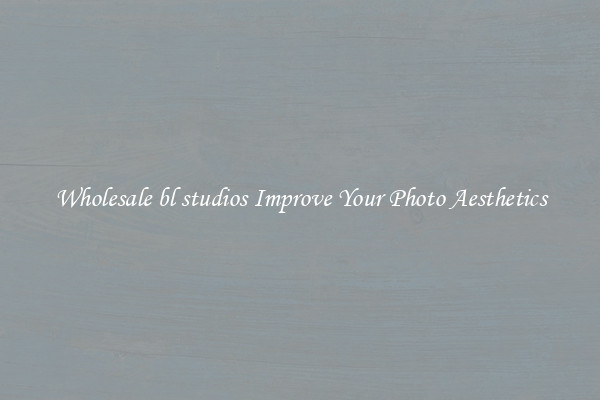 Wholesale bl studios Improve Your Photo Aesthetics